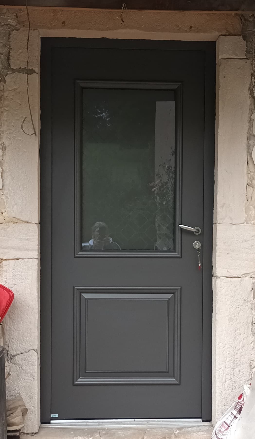 Porte d'entrée aluminium Mâcon